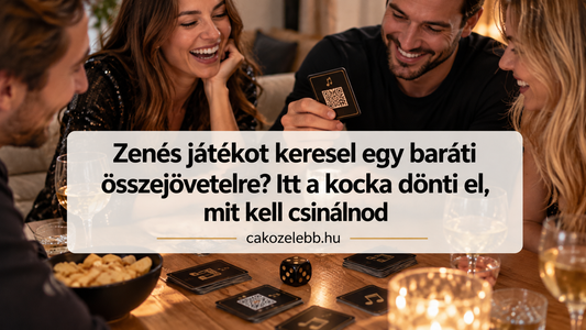 Zenés játékot keresel egy baráti összejövetelre? Itt a kocka dönti el, mit kell csinálnod