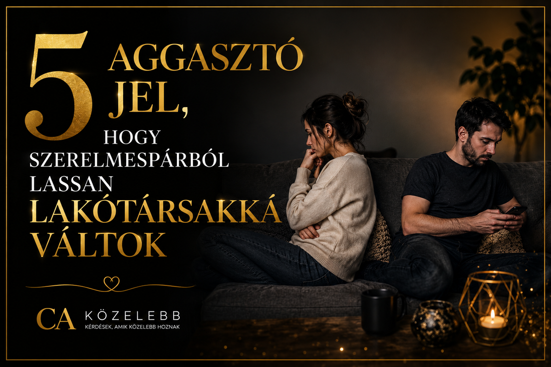 5 aggasztó jel, hogy szerelmespárból lassan lakótársakká váltok
