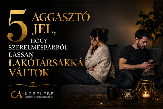 5 aggasztó jel, hogy szerelmespárból lassan lakótársakká váltok